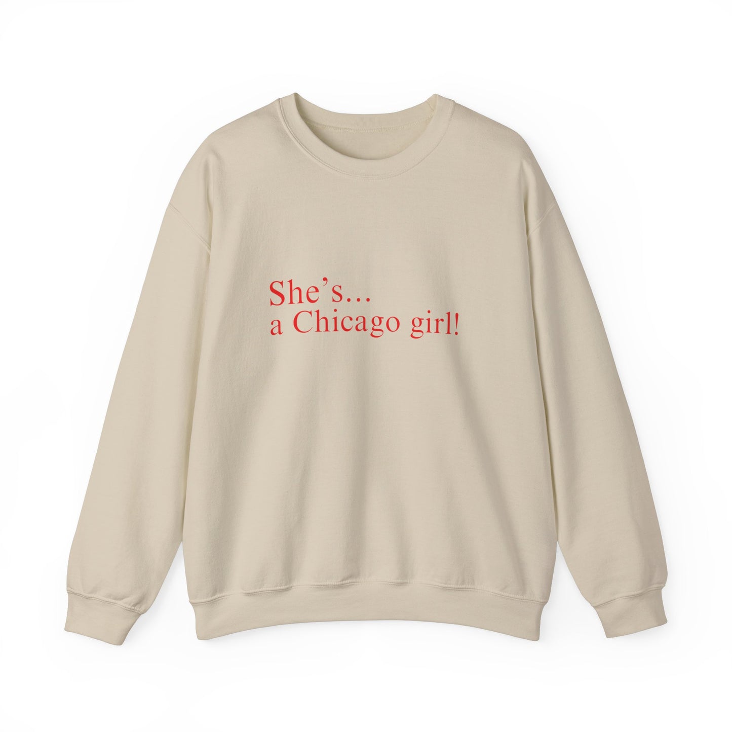 Chicago Girl Crewneck Sweatshirt