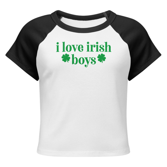 I <3 My Irish Boys Baby Tee