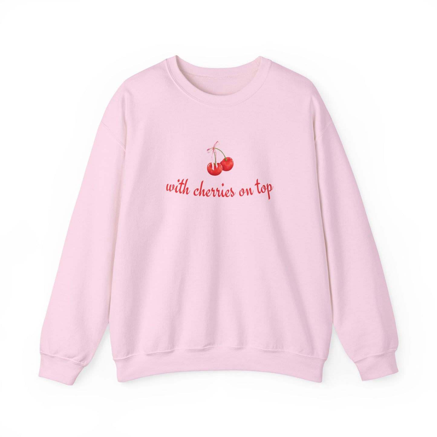 With Cherries Crewneck Sweatshirt