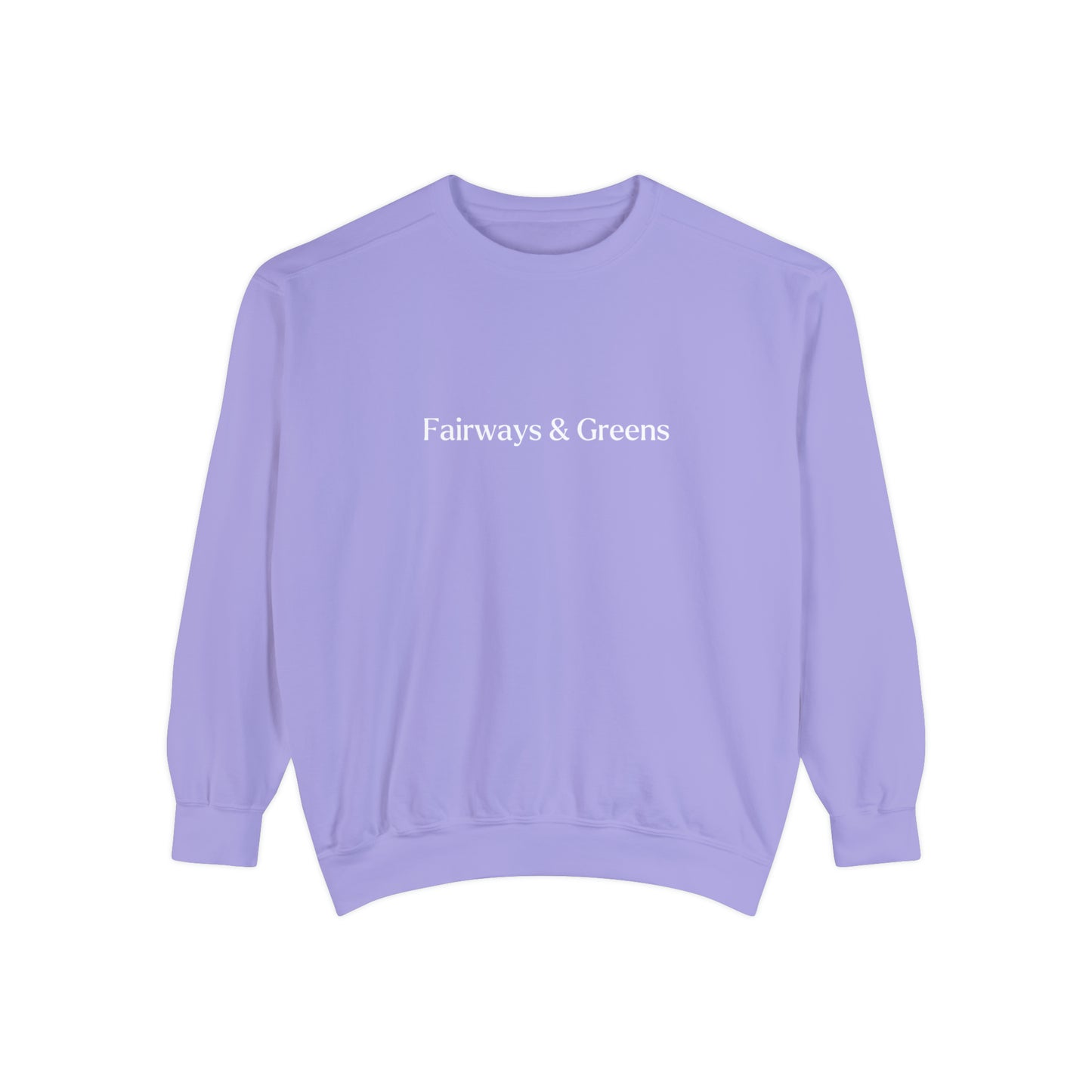 Fairways (White) Crewneck Sweatshirt