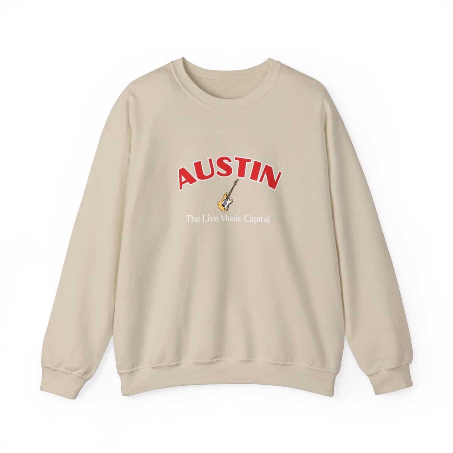 Austin Live Music (Darker Colors) Crewneck Sweatshirt