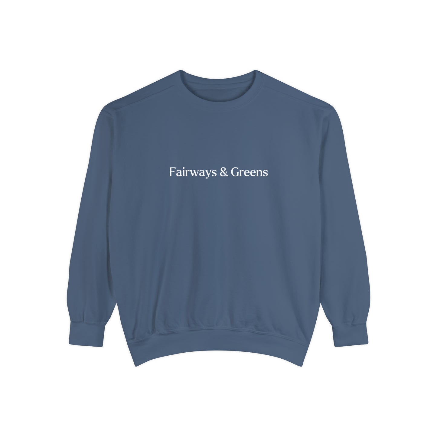 Fairways (White) Crewneck Sweatshirt