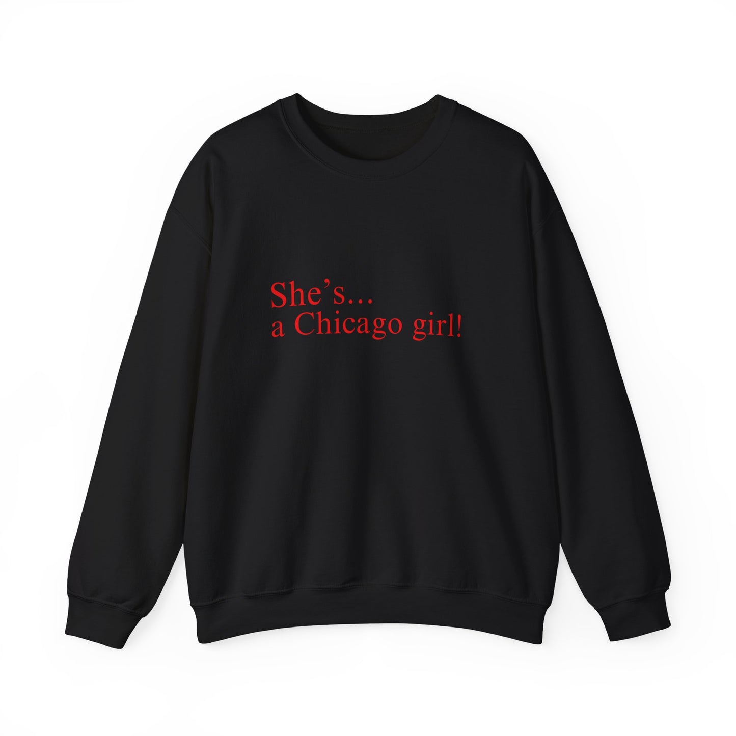 Chicago Girl Crewneck Sweatshirt