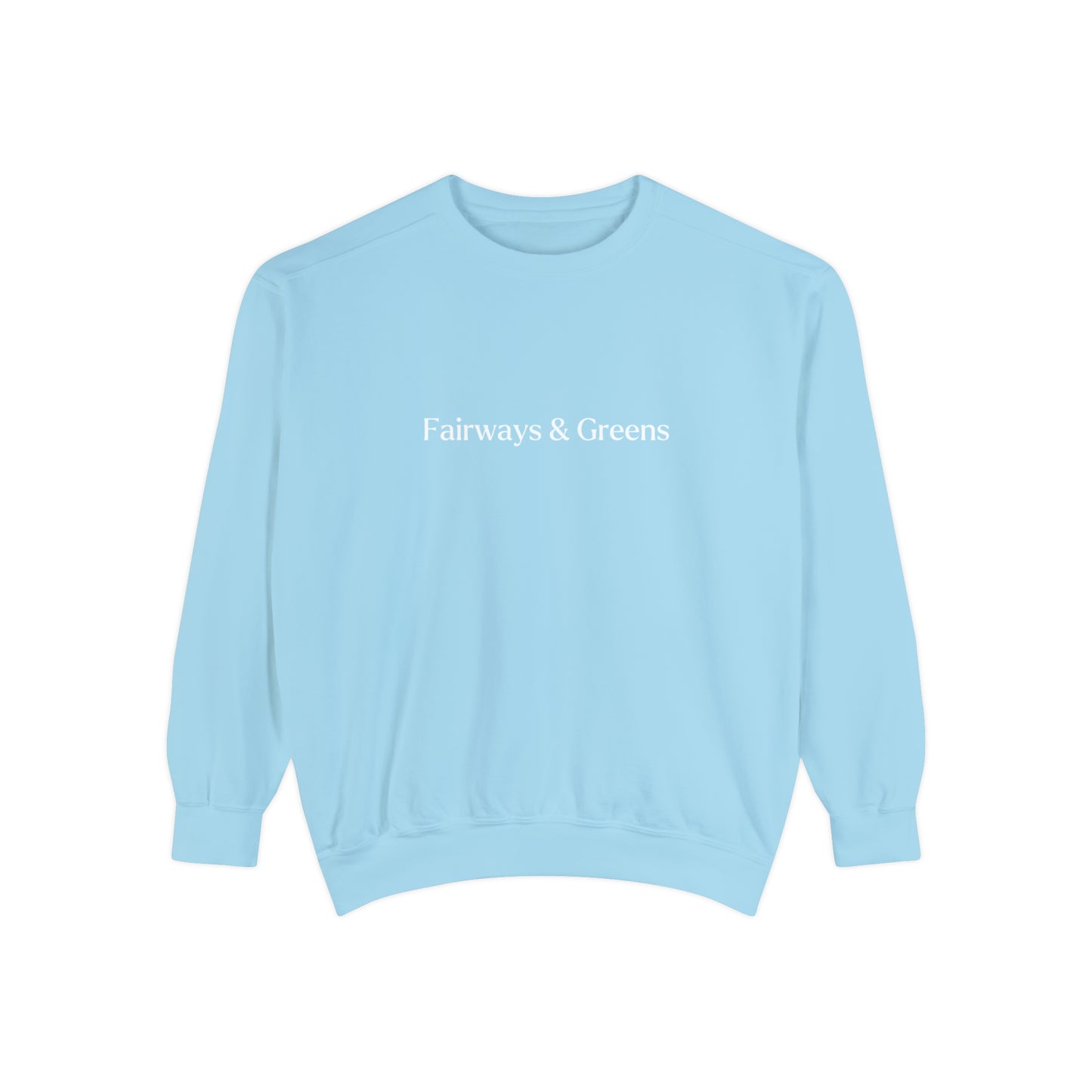 Fairways (White) Crewneck Sweatshirt