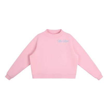 CUSTOM Last Name, Bridal Mockneck Sweatshirt (Multiple Colors)