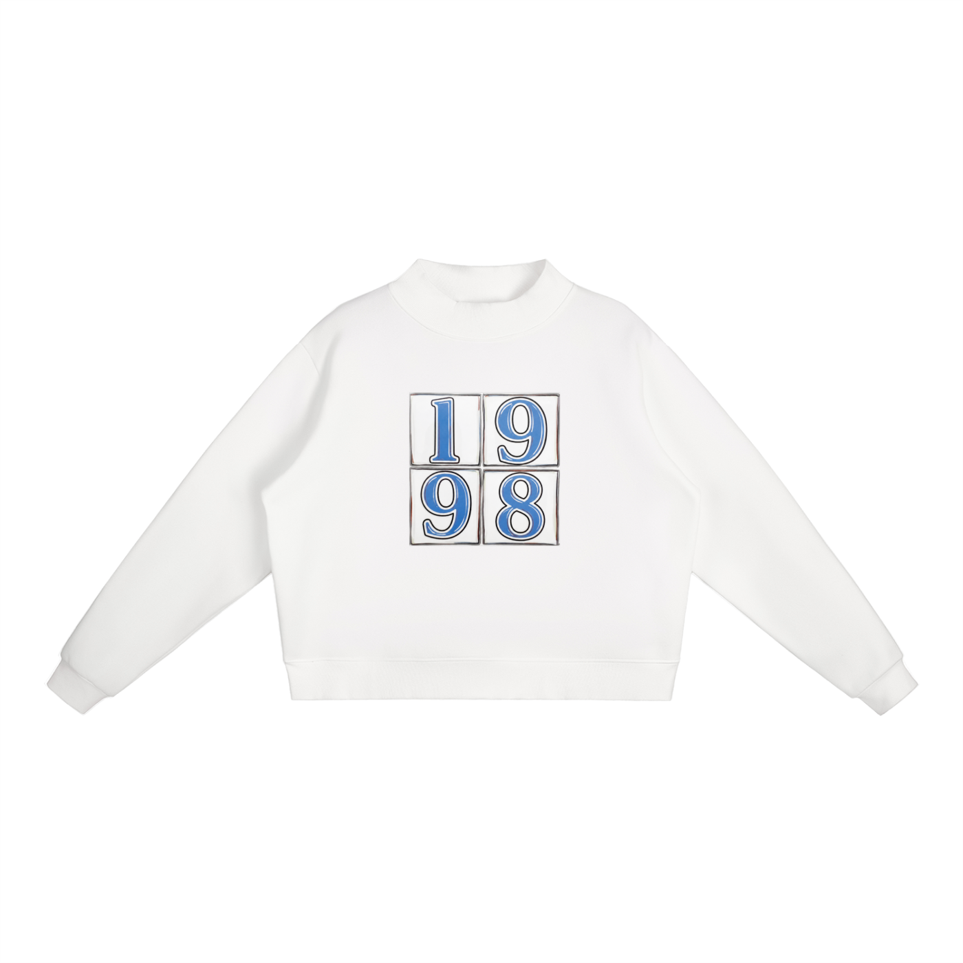 CUSTOM Year Mockneck Sweatshirt (Multiple Colors)