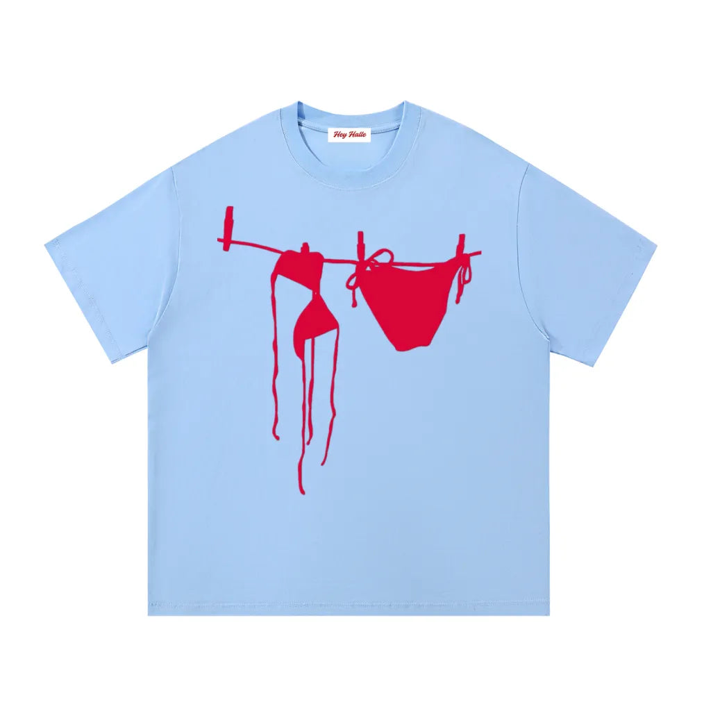 Summer Bikini T Shirt (Multiple Colors)