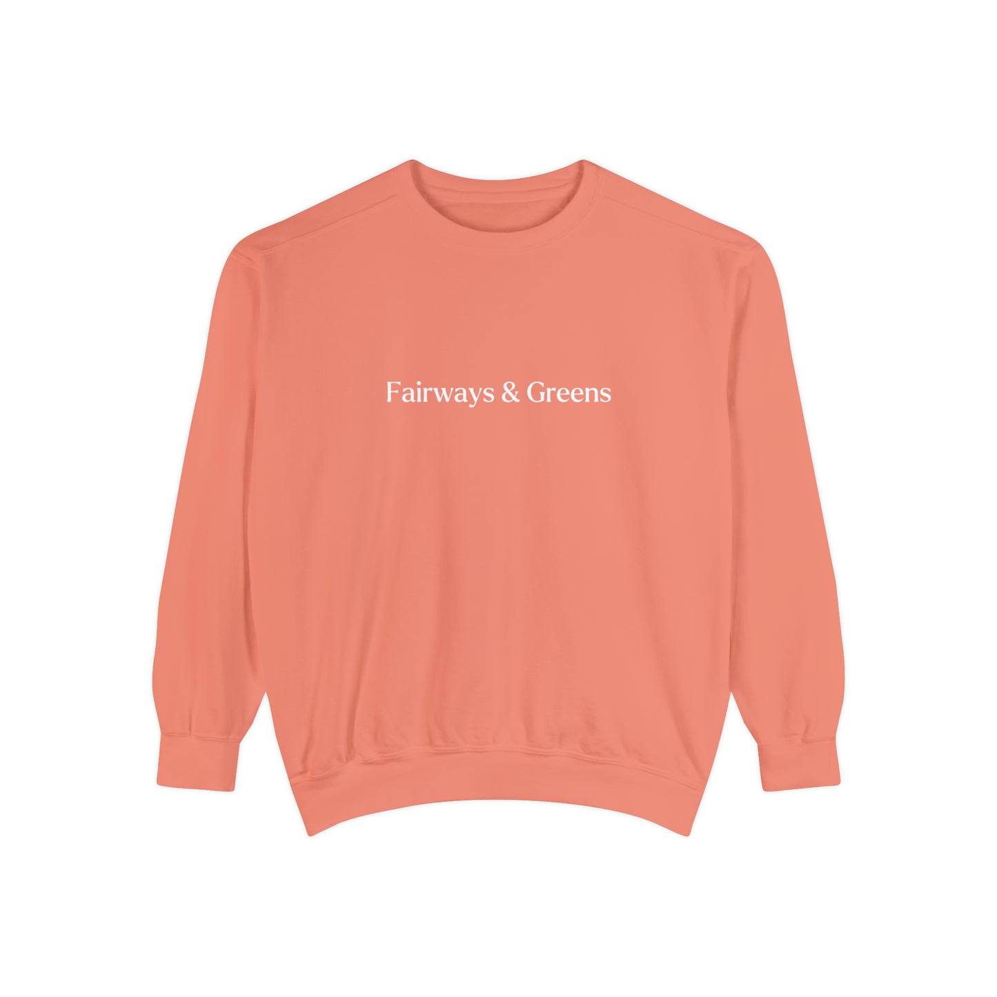 Fairways (White) Crewneck Sweatshirt