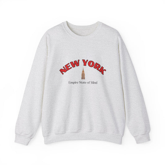 New York City, Empire State of Mind Crewneck Sweatshirt