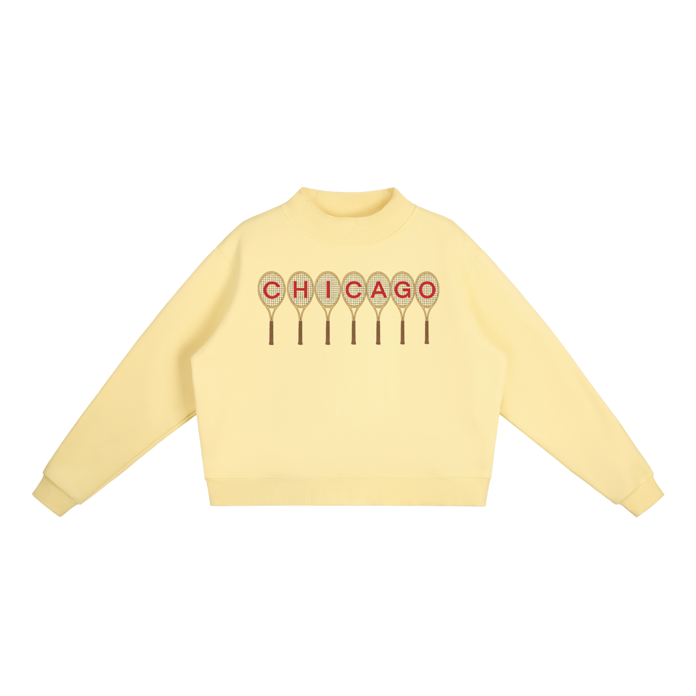 Chicago Raquets Mockneck Sweatshirt (Multiple Colors)