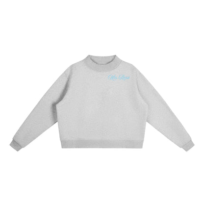 CUSTOM Last Name, Bridal Mockneck Sweatshirt (Multiple Colors)