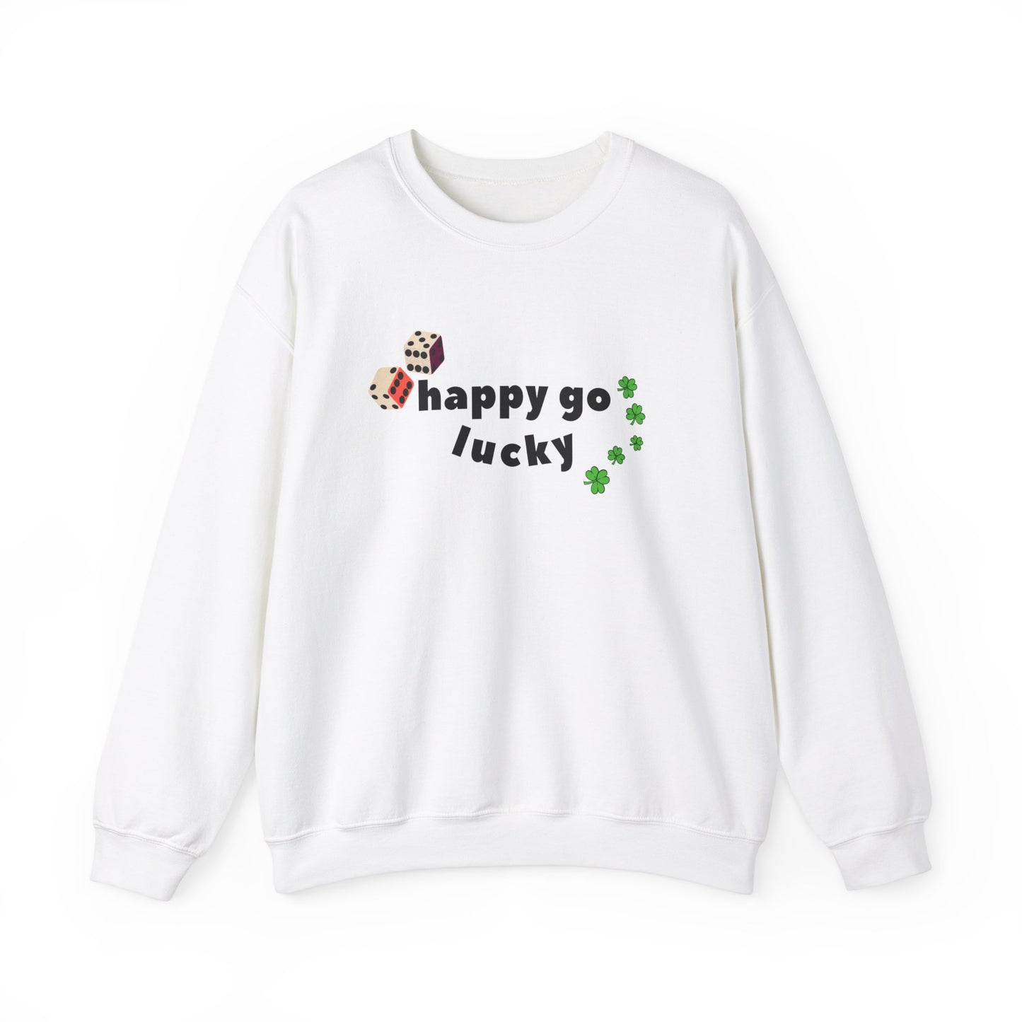 Happy Go Lucky Crewneck Sweatshirt