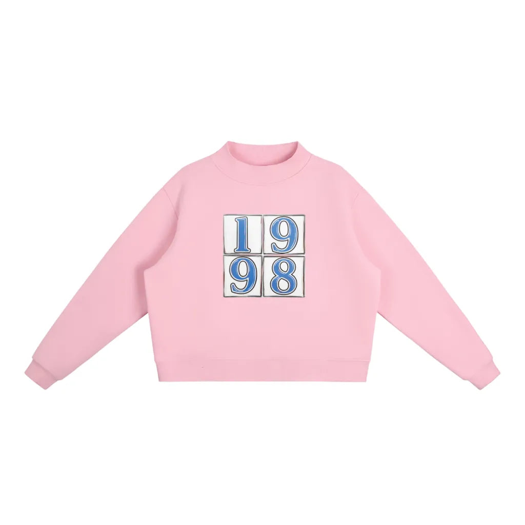 CUSTOM Year Mockneck Sweatshirt (Multiple Colors)