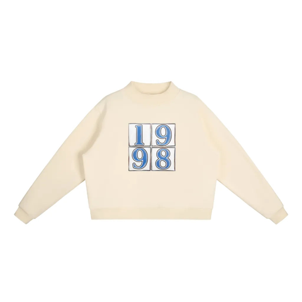 CUSTOM Year Mockneck Sweatshirt (Multiple Colors)