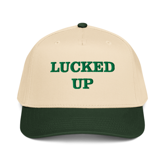 Lucked Up - embroidered