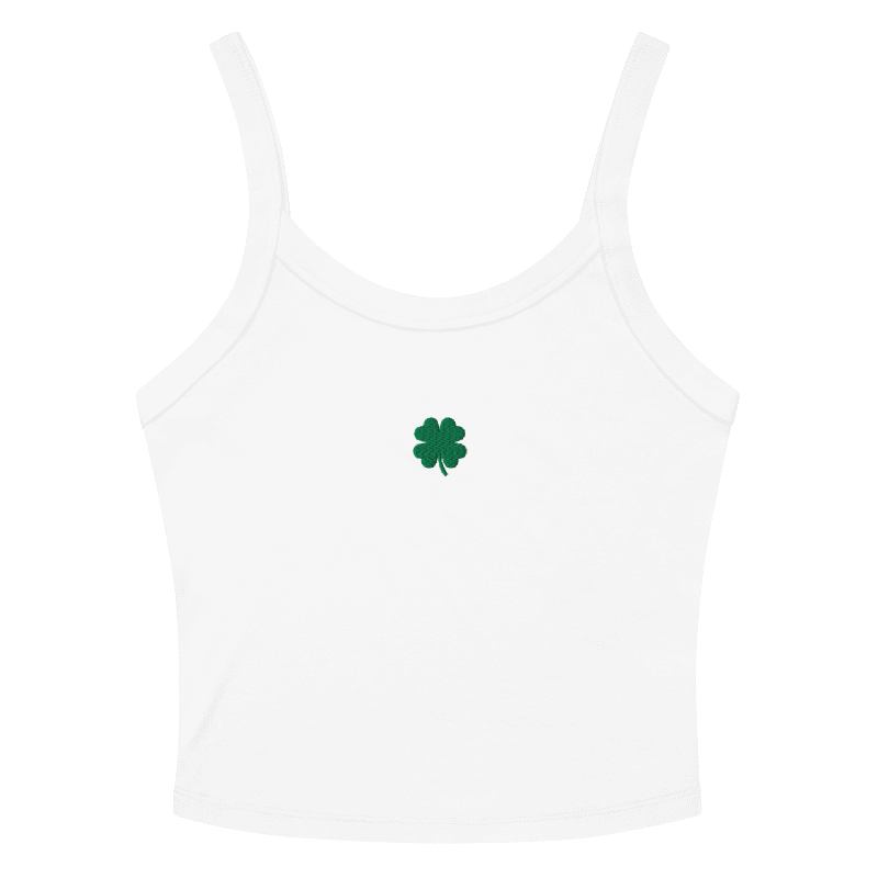 Clover Tank Top - Embroidered