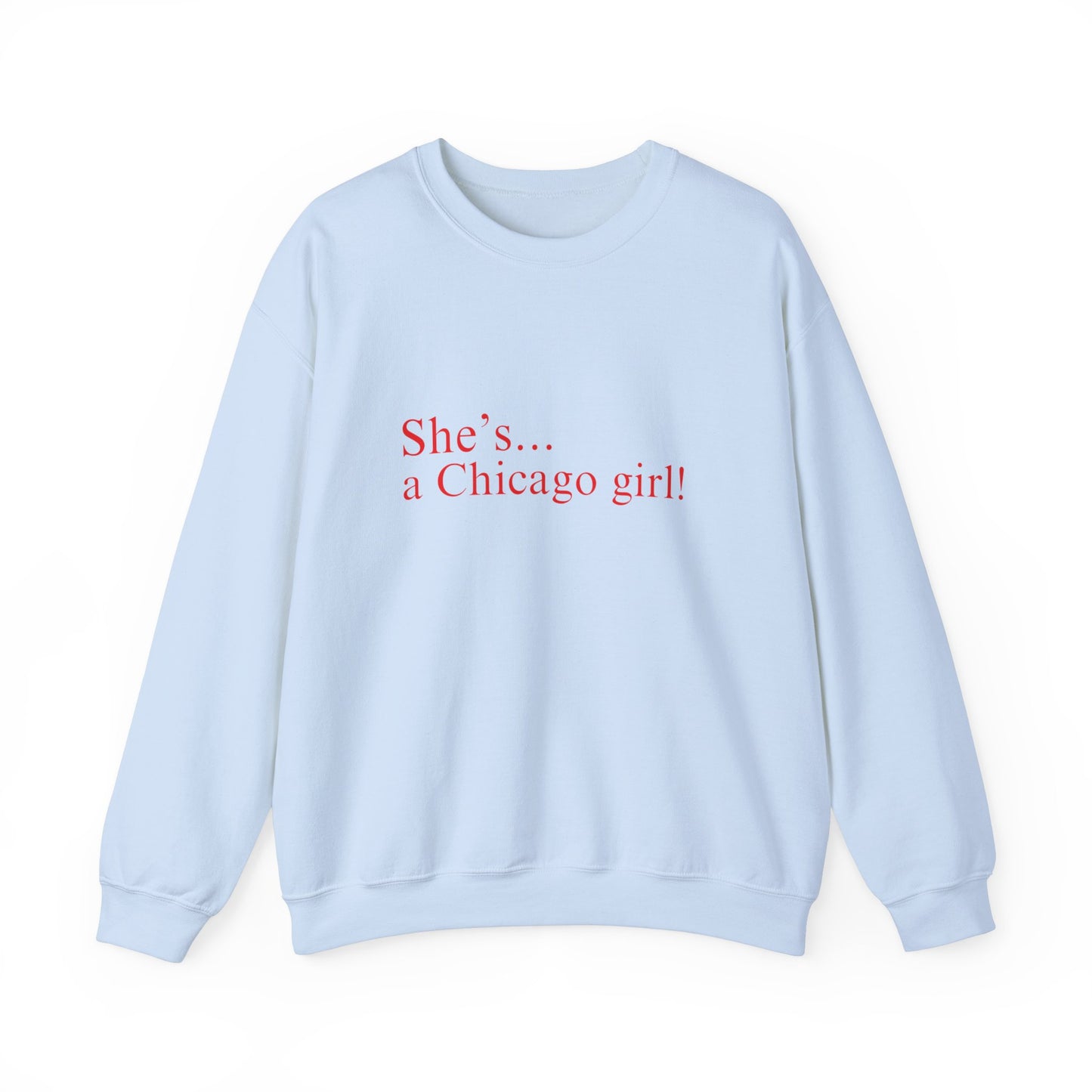 Chicago Girl Crewneck Sweatshirt