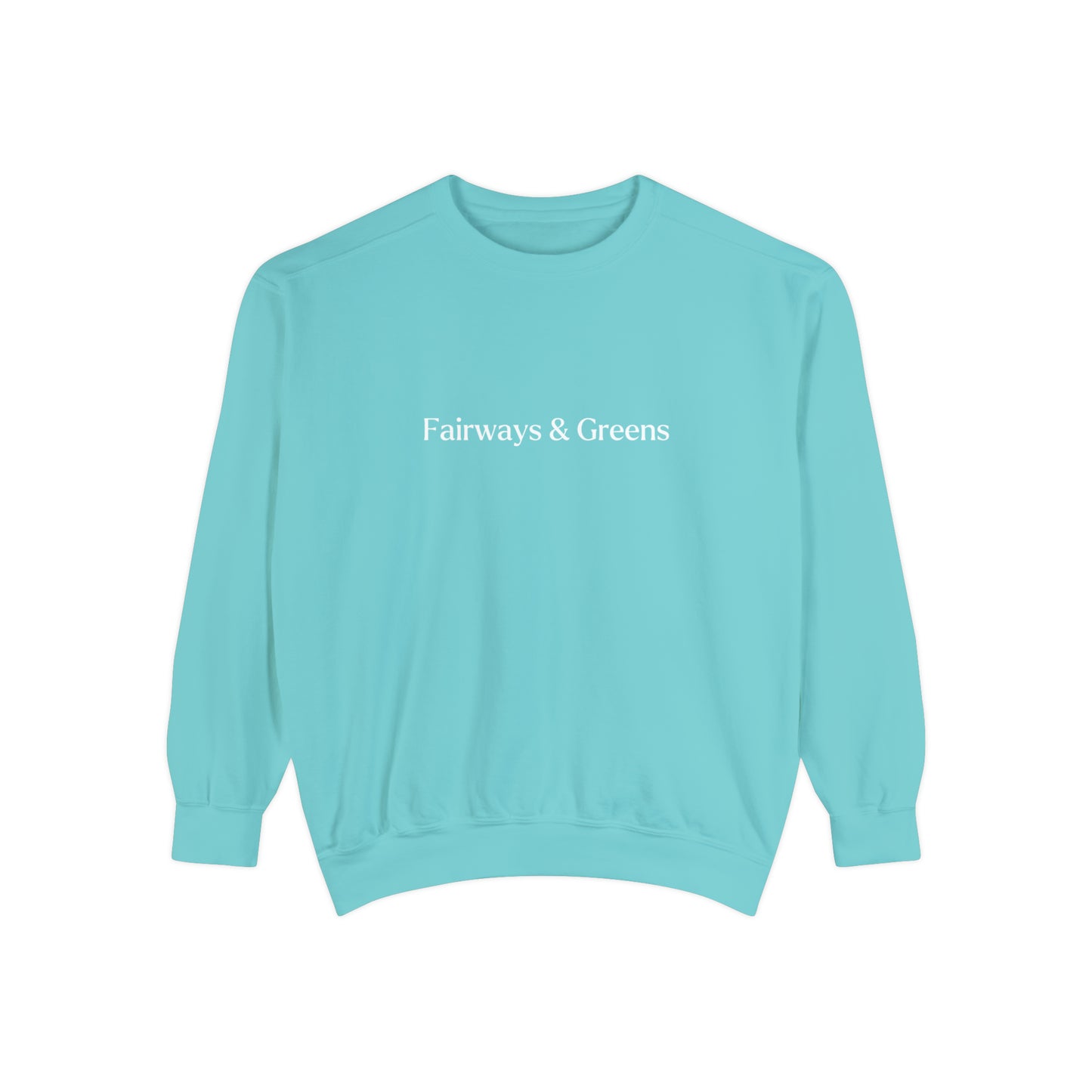 Fairways (White) Crewneck Sweatshirt