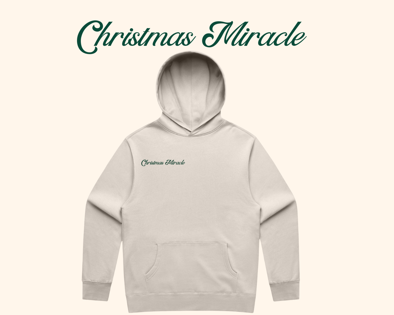 Christmas Miracle - Embroidered