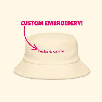 CUSTOM Bucket Hat - embroidered