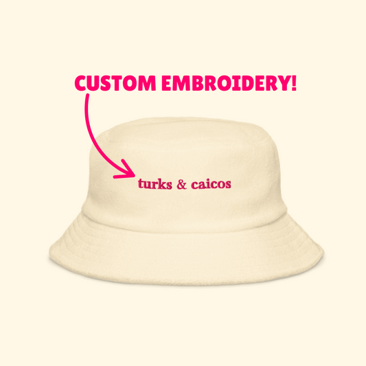 CUSTOM Bucket Hat - embroidered