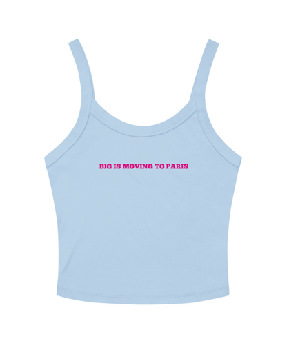 Big is Moving to Paris Tank Top