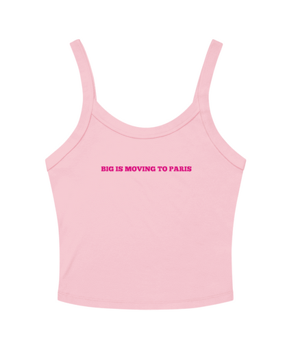 Big is Moving to Paris Tank Top