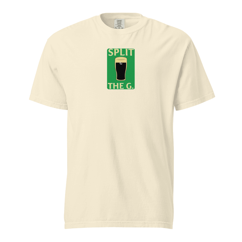Split the G T Shirt - Comfort Colors