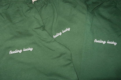 Feeling Lucky Sweatpants (green)