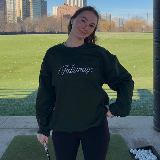 Fairways Sweatshirt, Embroidered