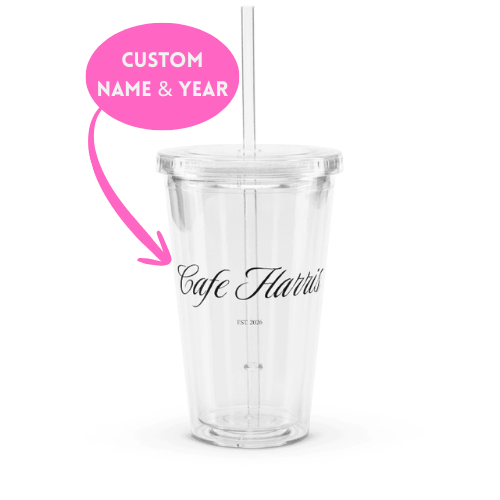 Custom Tumbler - Name & Year!