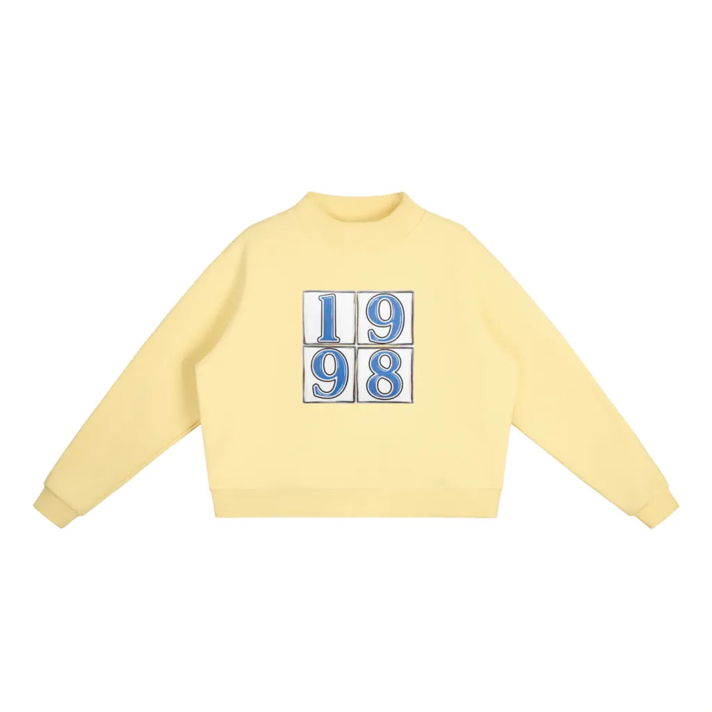 CUSTOM Year Mockneck Sweatshirt (Multiple Colors)