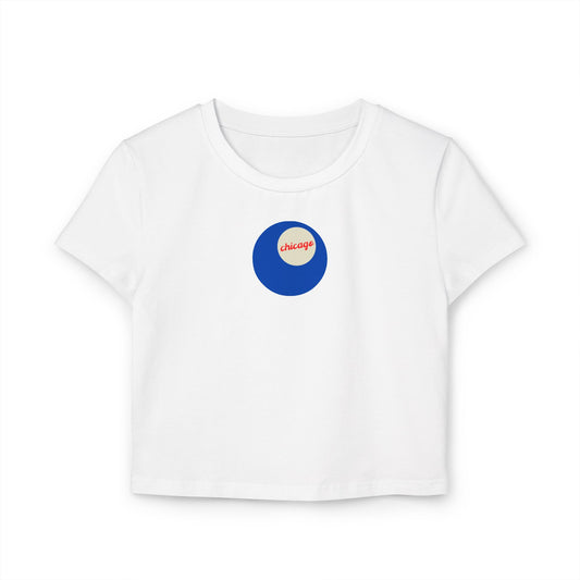 Chicago 8 Ball - blue Baby Tee