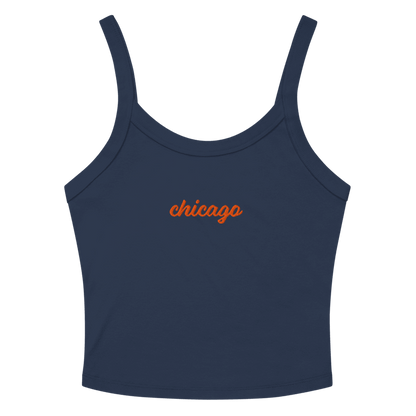 CUSTOM Tank Top - embroidered cursive
