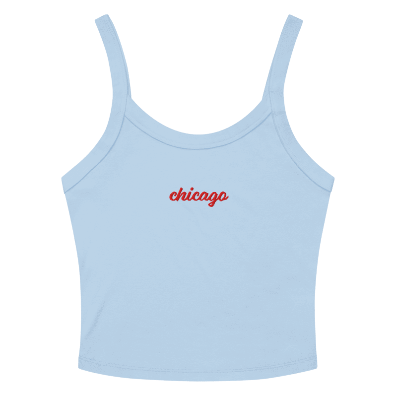 Chicago Baseball - Embroidered Tank Top