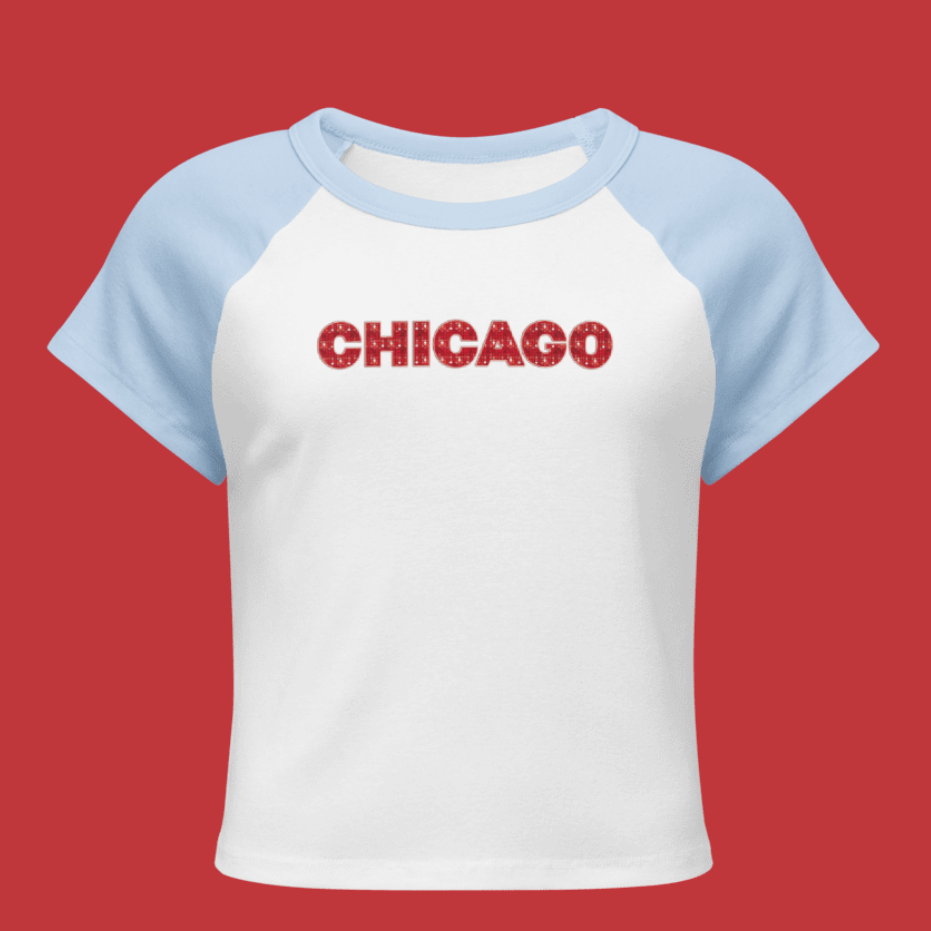 Chicago Lights Baby Tee