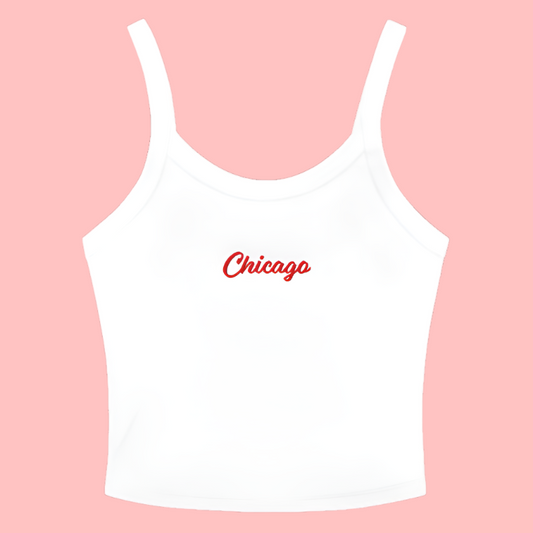 Chicago Baseball - Embroidered Tank Top