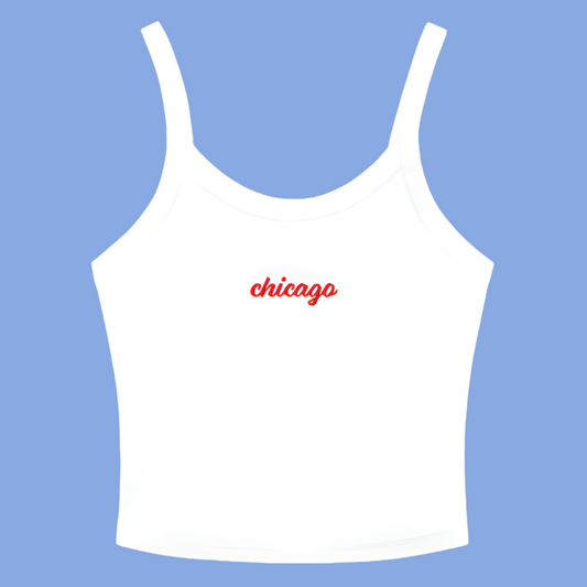 Chicago Baseball - Embroidered Tank Top