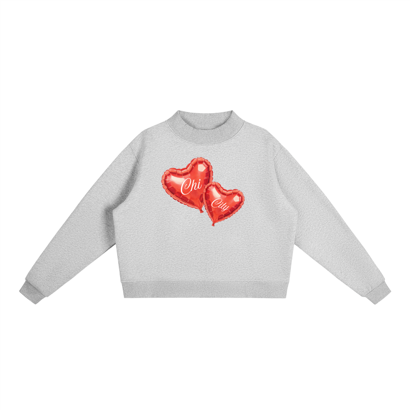 Chi City Balloons Mockneck Sweatshirt (Multiple Colors)