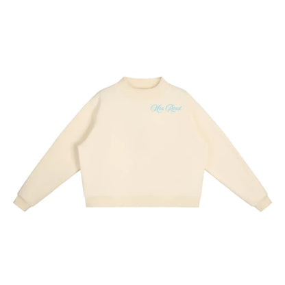 CUSTOM Last Name, Bridal Mockneck Sweatshirt (Multiple Colors)