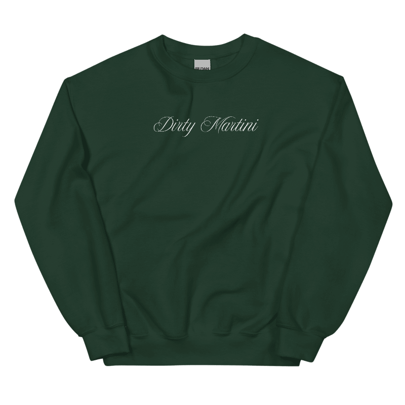 Dirty Martini Sweatshirt, Embroidered