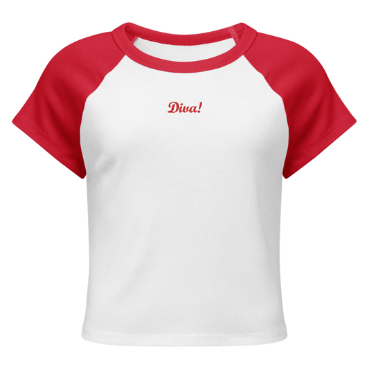 Diva! Baby Tee, Embroidered