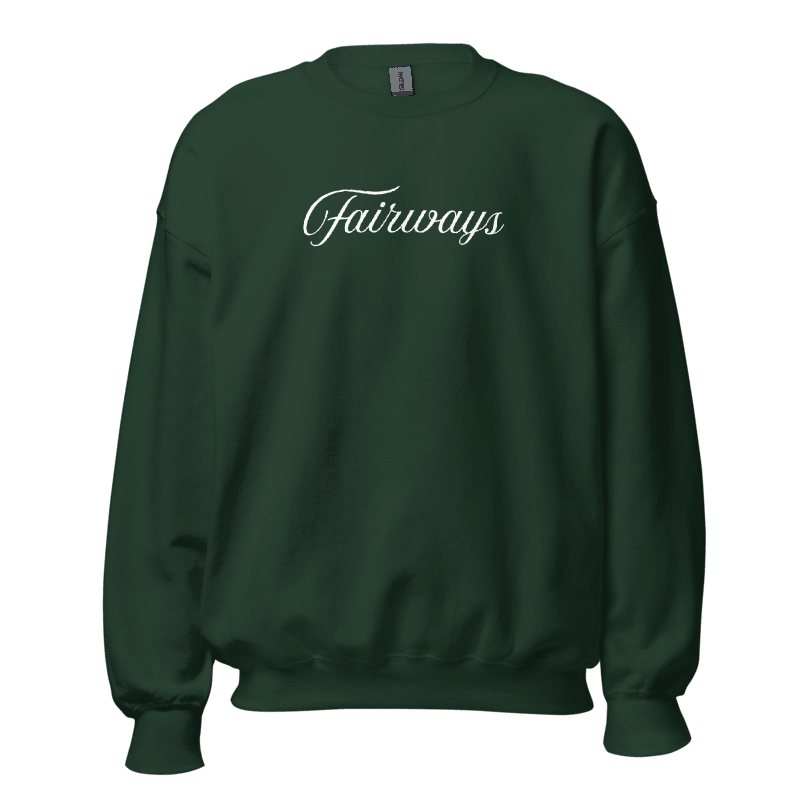 Fairways Sweatshirt, Embroidered