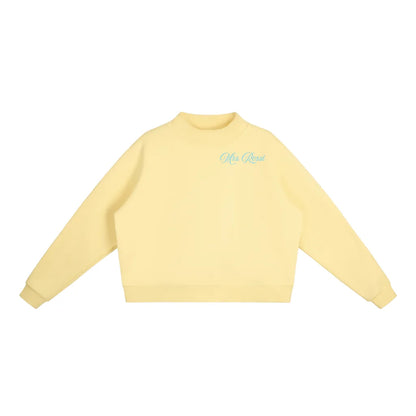 CUSTOM Last Name, Bridal Mockneck Sweatshirt (Multiple Colors)