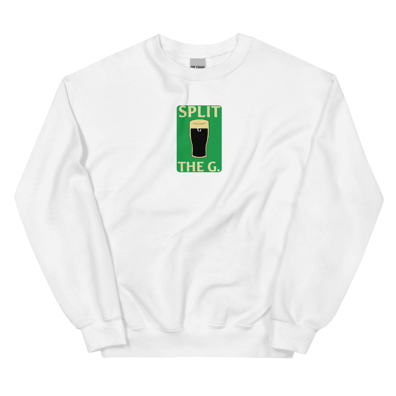 Split the G Crewneck Sweatshirt