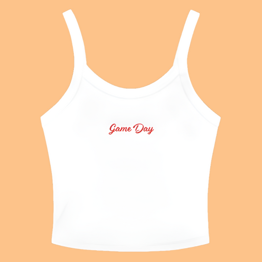 Game Day - Multiple Colors, Embroidered Tank Top
