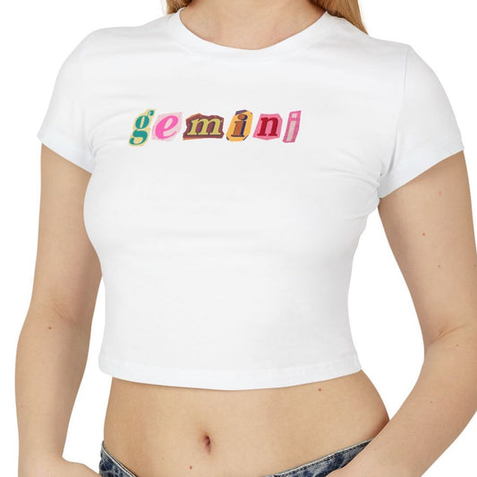 Gemini Cutout Baby Tee