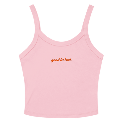 CUSTOM Tank Top - embroidered cursive
