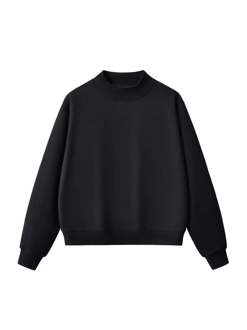 BLANK Mockneck Sweatshirt, Multiple Colors