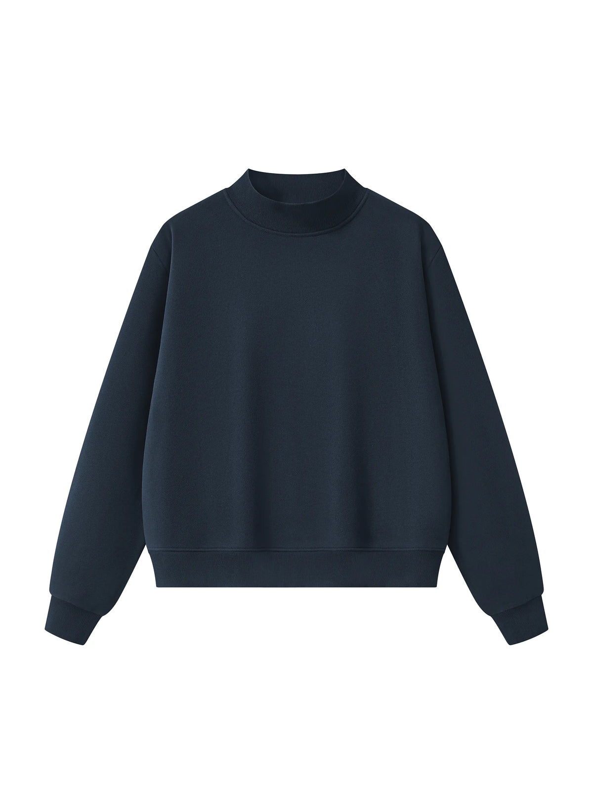 BLANK Mockneck Sweatshirt, Multiple Colors